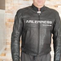 Giubbotto pelle moto Arlen Ness