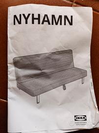 divano matrimoniale Ikea nuovo