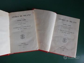 Storia di Milano di Pietro Verri 1851