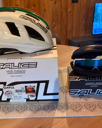 Casco + occhiali Salice