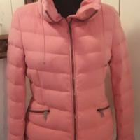 piumino bambina rosa vera piuma d oca