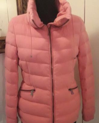 piumino bambina rosa vera piuma d oca