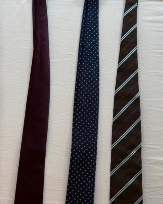 CRAVATTE Nuove in SETA firmate