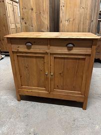 Credenza abete antica arte povera