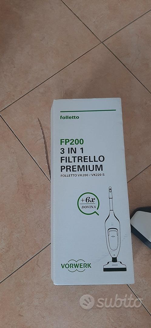 SACCHETTI FOLLETTO FP200 3 IN 1 FILTRELLO PREMIUM - Elettrodomestici In  vendita a La Spezia