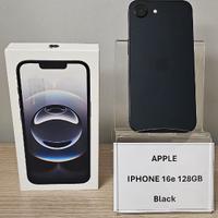 APPLE IPHONE 16e 128GB BLACK