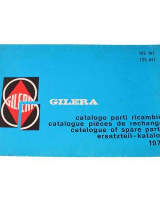 Catalogo parti di ricambio Gilera TG1 GR1 125 1977