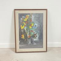 Dipinto natura morta florea firmato G. Cappi