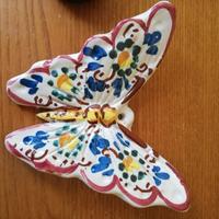 farfalla in ceramica di Caltagirone 