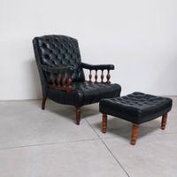 Poltrona chesterfield vittoriana... chester 
