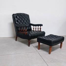 Poltrona chesterfield vittoriana... chester 