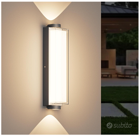 Applique LED da Esterno/Interno 36W Antracite IP65