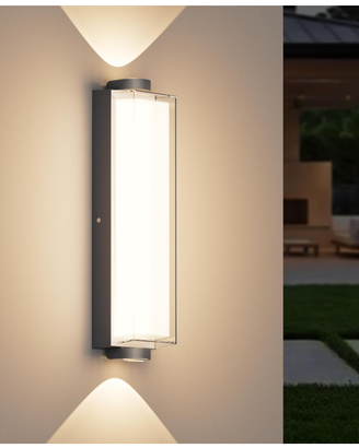 Applique LED da Esterno/Interno 36W Antracite IP65