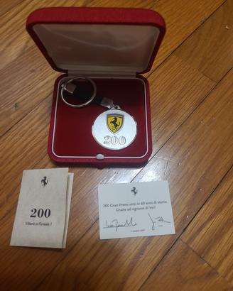 Portachiavi argento Ferrari edizione super limitat