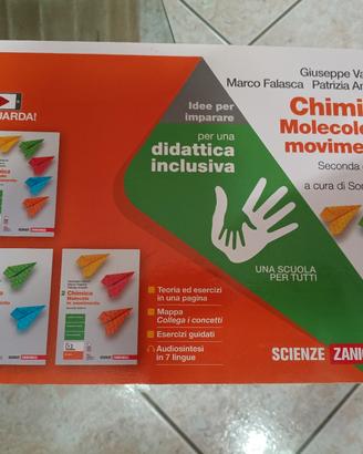 Libro "Chimica molecole in movimento" - NUOVO.