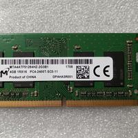 Memoria RAM DDR4 4GB 2400MHz sodimm