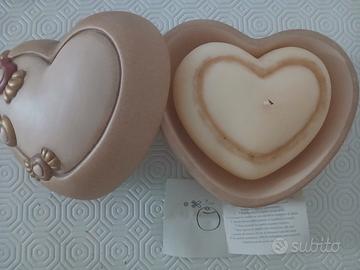 Thun da collezione scrigno a cuore con candela
