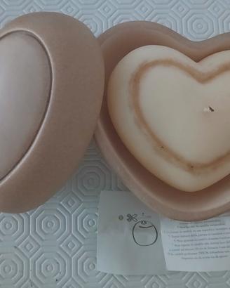 Thun da collezione scrigno a cuore con candela