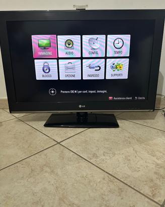 TV LG 32” + google chromecast