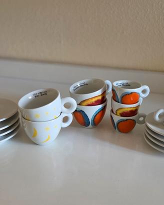 tazzine illy espresso firmate