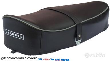 Sella Lunga Nera Con Levetta Vespa 50 Special R L