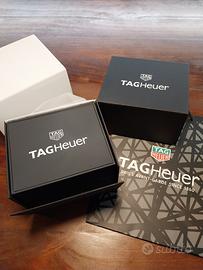 scatola Tag Heuer completa di tutto