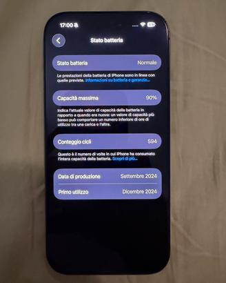Iphne 16 pro 128gb