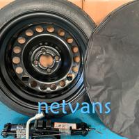 Ruotino di scorta da 16 per Renault TWINGO-con kit