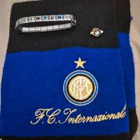 Sciarpa originale FC Inter + Bracciale + Spilla