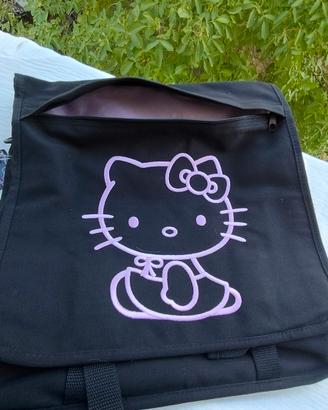 Borsa Grande tracolla Hello Kitty Vintage Nuova