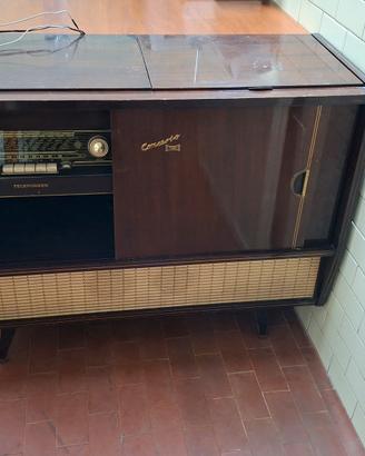 Concerto Stereo R238 Telefunken giradischi  v