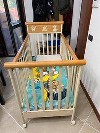 Lettino bambini di legno