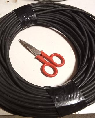 Cavo elettrico da 6 mm2 nero 45 m circa