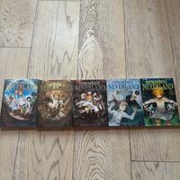 Manga The promised neverland volumi da 1 a 5