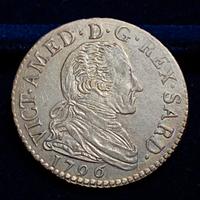 Lira da 20 Soldi 1796 Regno di Sardegna 