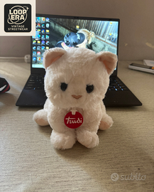 🧸 Peluche gattino bianco Trudi originale condizio