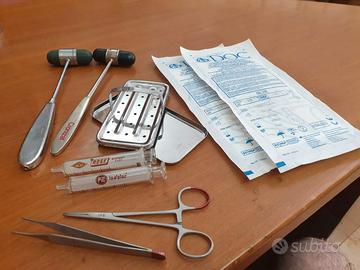 Lotto materiale chirurgico vintage