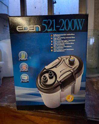 filtro acquario eden 521 - 200w
