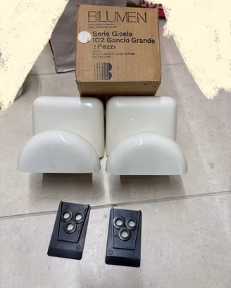 Bilumen n. 2 ganci Castiglioni design vintage