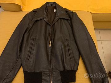 Cooper The Fonz Leather Jacket Vintage 70s tg 36