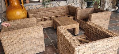 POLTRONCINE IN LEGNO DA ESTERNO COME NUOVE