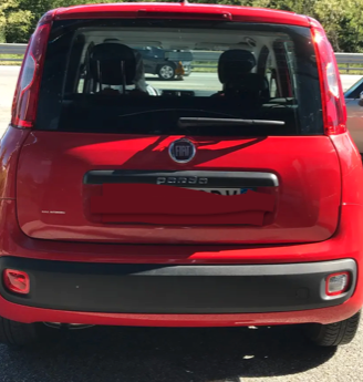 Portellone Panda  e paraurto posteriore Panda