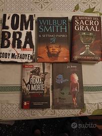 Lotto Libri una  thriller azione mistero