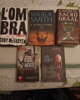 Lotto Libri una  thriller azione mistero