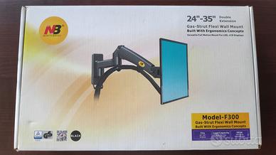 Staffa da parete per Monitor o TV