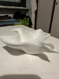 Porta oggetti bianco a forma di gabbiano