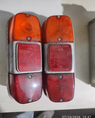 Fanalini Posteriori Fiat 600 Originali FABEM