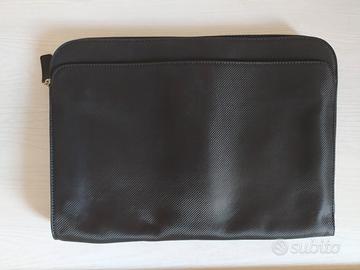 Borsetta nera sottile Saks fifth avenue 