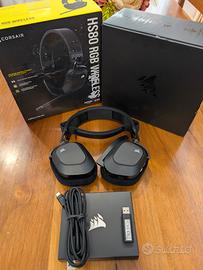 Cuffie Gaming Corsair HS80 RGB  Wireless  PC/PS5