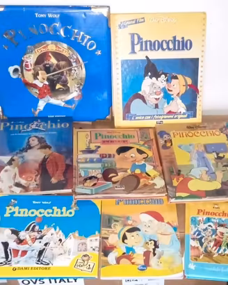 Libri & Statuine Varie Di Pinocchio